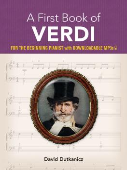 A First Book of Verdi (For the Beginning Pianist with Downloadable MP3 (AL-06-83896X)