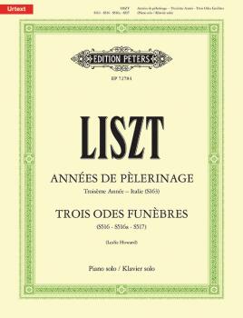 Annes de plerinage: Troisime Anne (Italie), Trois Odes funbres: S (AL-98-EP72784)