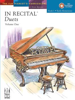 In Recital Duets, Volume One, Book 1 (AL-98-FJH1610)