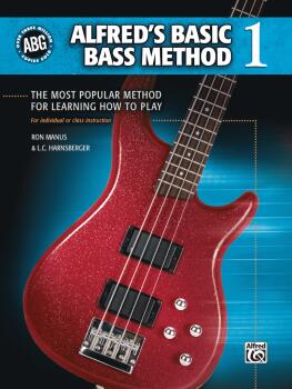 Alfred's Basic Bass Method 1: The Most Popular Method for Learning How (AL-00-28368)
