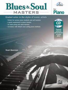 Blues & Soul Masters for Piano: Graded Solos in the Styles of Iconic A (AL-00-44477)