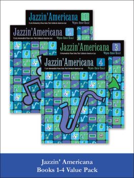 Jazzin' Americana Books 1-4 (Value Pack): Piano Solos That Celebrate A (AL-00-106799)