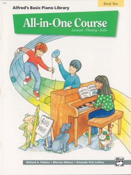 Alfred's Basic All-in-One Course, Book 2 (Lesson * Theory * Solo) (AL-00-5741)