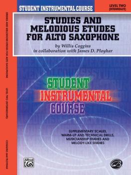 Student Instrumental Course: Studies and Melodious Etudes for Alto Sax (AL-00-BIC00232A)